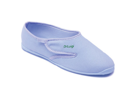 Dr. Luigi Women - Cotton Comfort Shoes with Side Velcro – Lightweight Everyday Fit for All Ages
