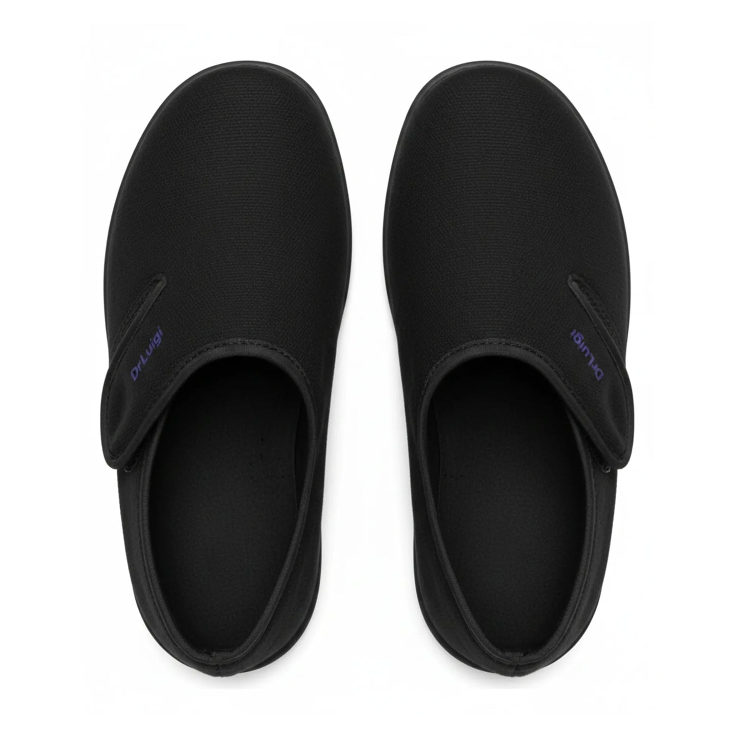 Dr Luigi Women’s Cotton Comfort Shoes – Side Velcro, Lightweight