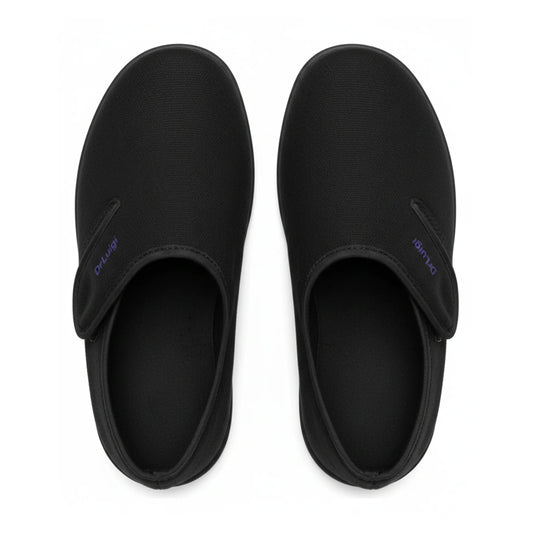 Dr Luigi Women’s Cotton Comfort Shoes – Side Velcro, Lightweight