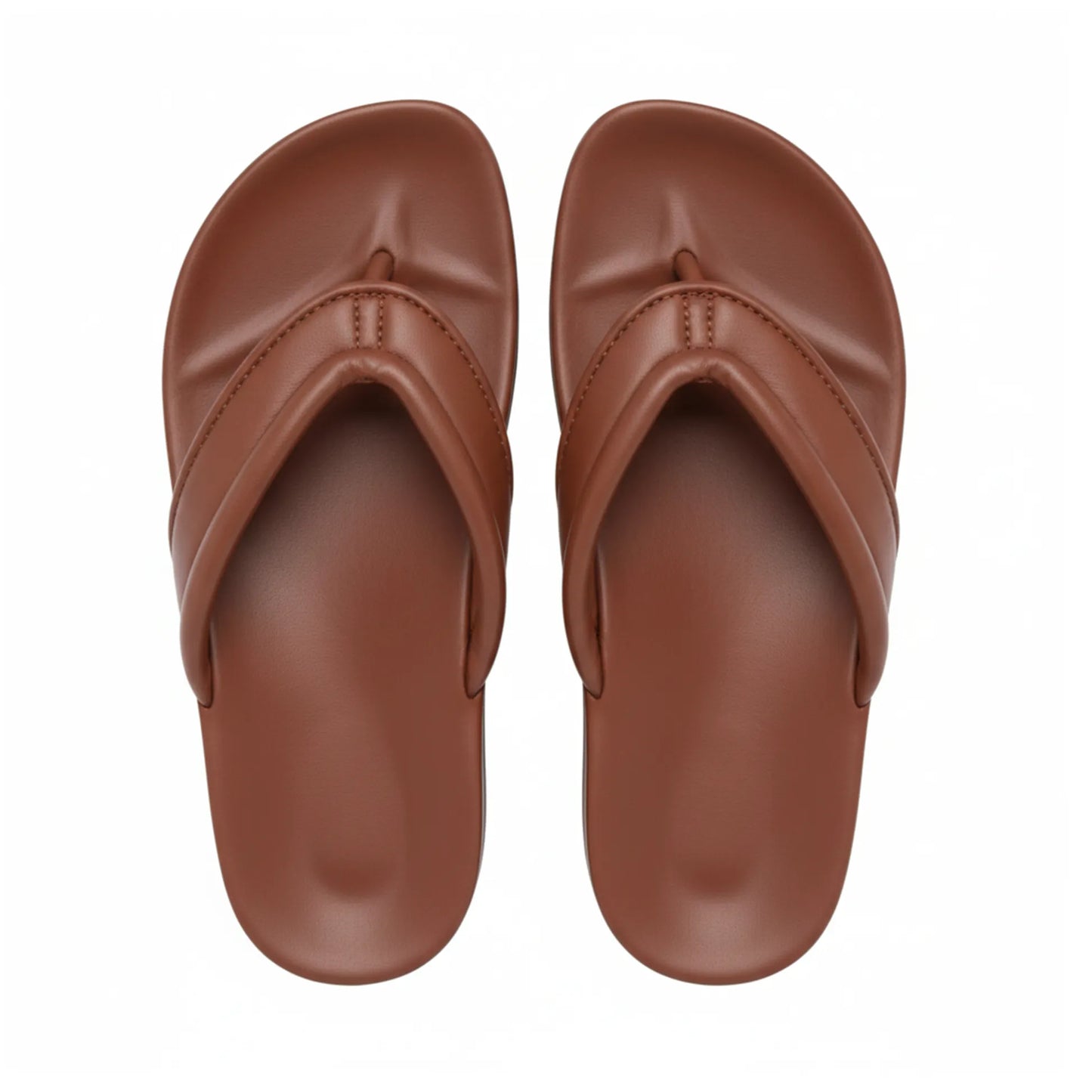 Dr Luigi Women’s Ergonomic Leather Flip-Flops – Shock-Absorbing Comfort