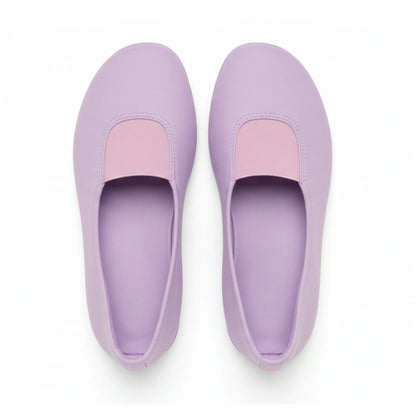 Dr Luigi Women’s Flexible Cotton Comfort Shoes – Elastic Band & Soft PU Sole