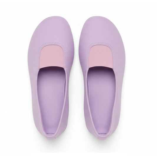 Dr Luigi Women’s Flexible Cotton Comfort Shoes – Elastic Band & Soft PU Sole